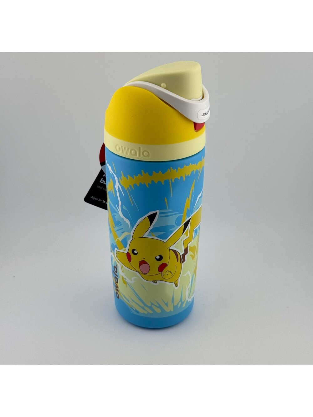 Pokemon x Owala FreeSip 16 oz Pikachu I Choose You Stainless Steel Water Bottle
